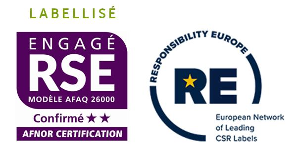 certification AFNOR RSE Engagé (niveau confirmé - 2 étoiles)