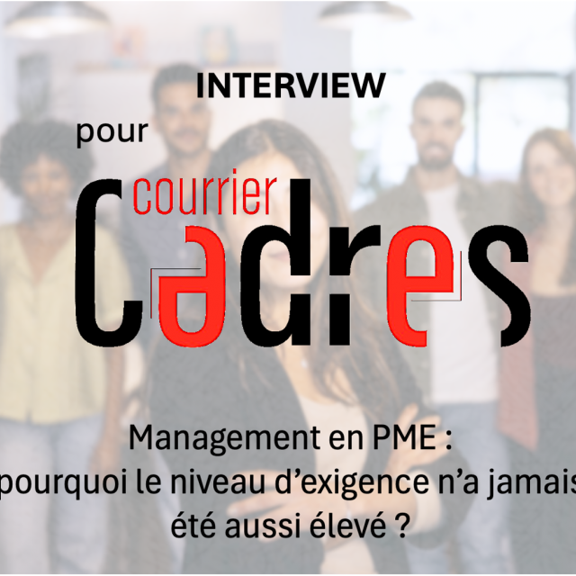 Interview de Gabrielle Godon pour Courrier Cadres