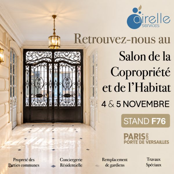 Salon de la Copropriété et de l’habitat à Paris les 4 et 5 novembre 2026